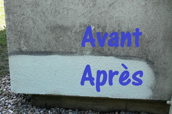 Lessivage de façade à Aix-les-Bains - Les artisans peintres savoyards